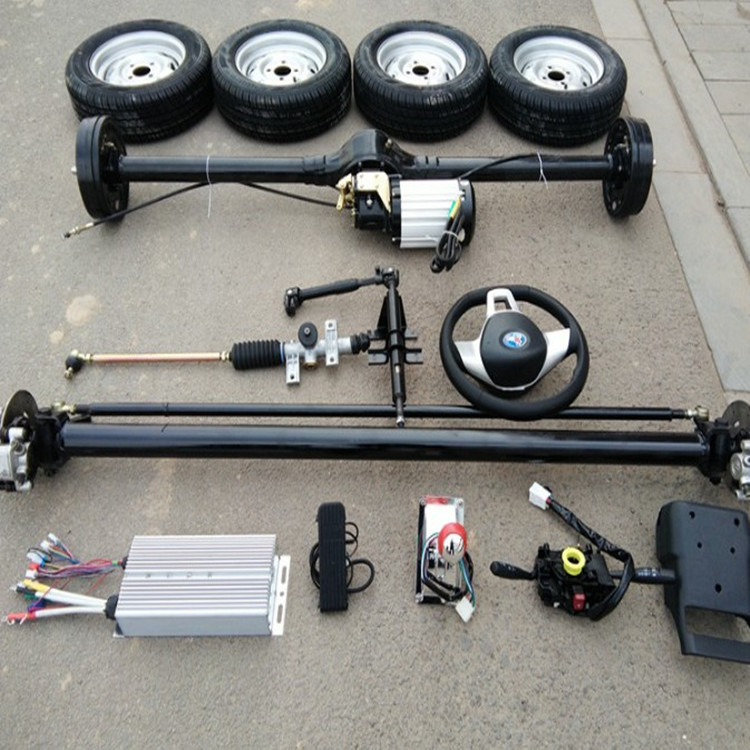 电动餐车套件配件餐饮车套件快餐车套件后桥前桥电动车整车配件
