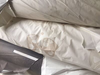 特种废纸 废数码印花纸 白色数码印花废纸灰色