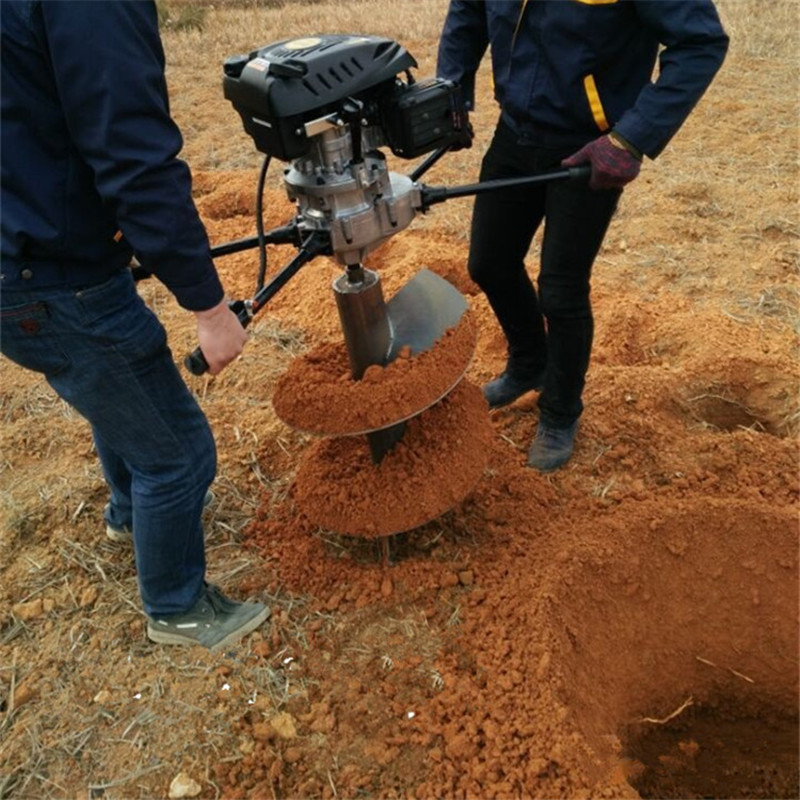 植树钻眼挖坑机四冲程大马力挖洞机多功能挖坑机厂家直销