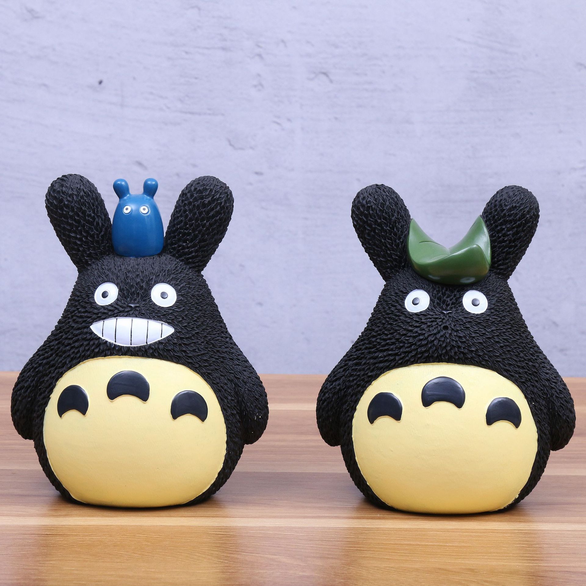 大号中号小号创意龙猫摆件存钱罐卡通家居储存罐桌面摆饰礼品