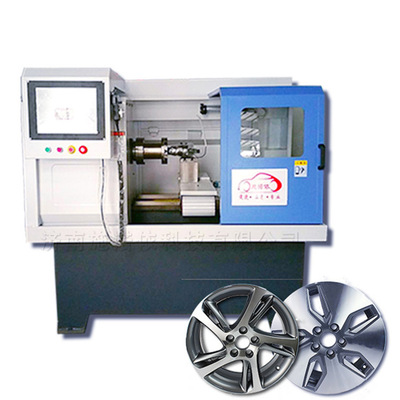 施诺依免编程自动汽车轮毂拉丝机