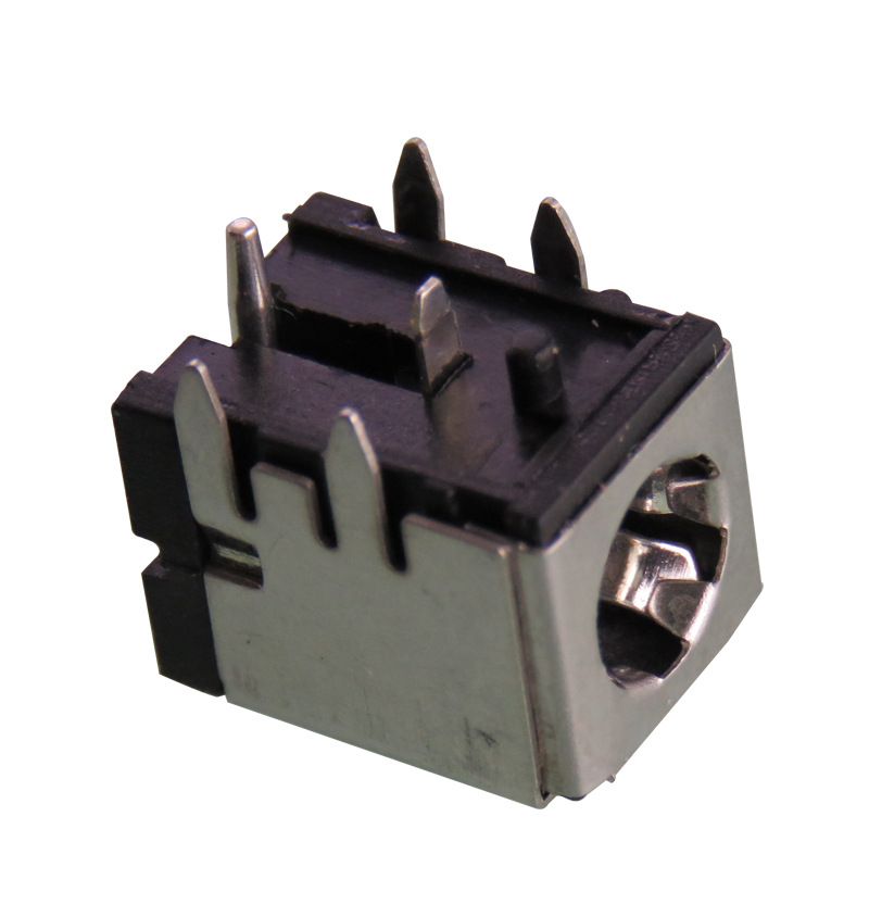 dc电源插座 直流dc 5525大电流插座10a pj-018镀金dc母头电源插座