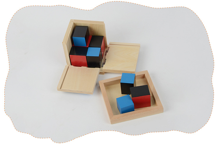 幼儿园儿童早教玩具感官二项式木制教具蒙氏教具益智玩具木质玩具