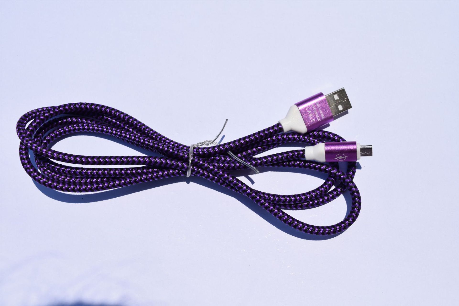 5米快充编织线 v8安卓数据线 手机充电线