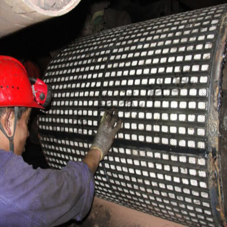 陶瓷滚筒 陶瓷包胶滚筒 滚筒陶瓷包胶 15mm厚陶瓷滚筒包胶