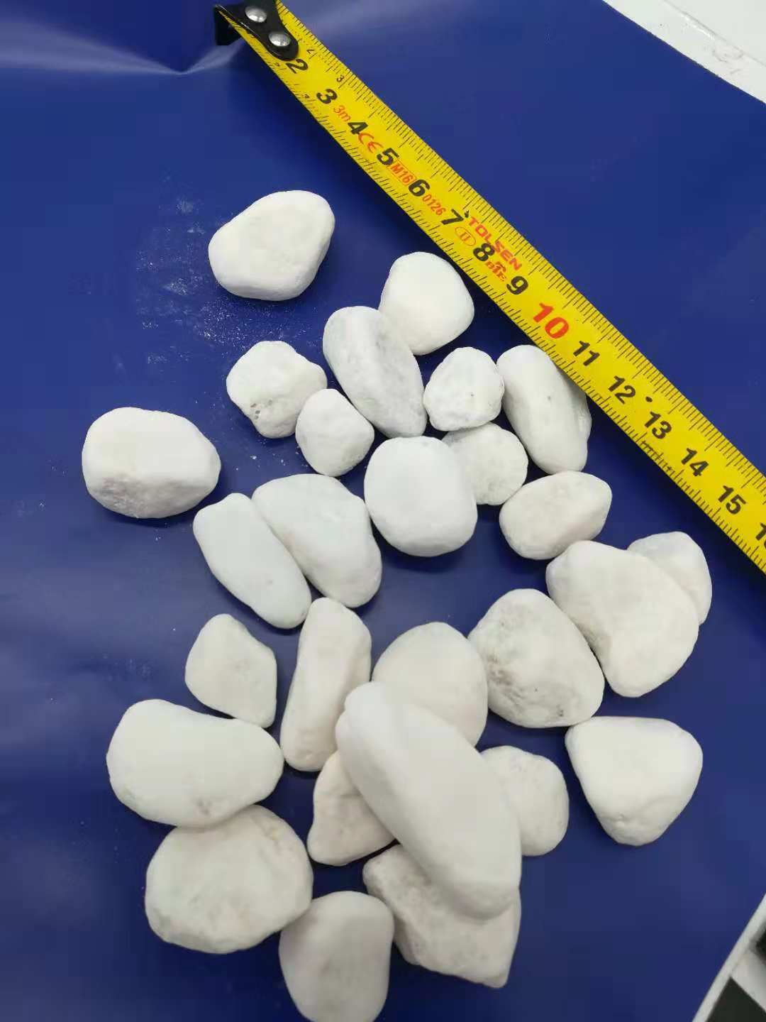 小白石子鱼缸造景白沙底砂水族箱底沙鱼缸白砂花盆装饰白玉石造景