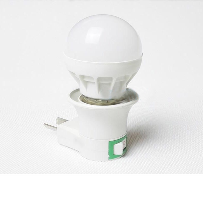 创意灯头插座带开关e27家用带开关的灯座 螺口壁插式插头灯头灯座