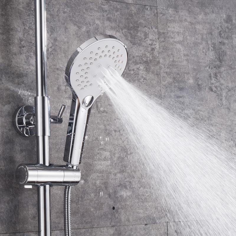 花洒套装升降杆淋浴花洒套装淋浴器酒店装修宾馆民宿花洒