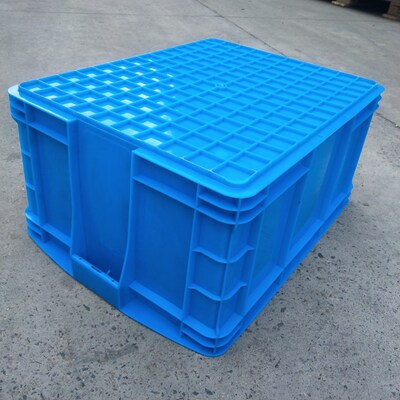批发塑料周转箱全新pe料500-230箱加厚五金工具箱收纳箱厂家