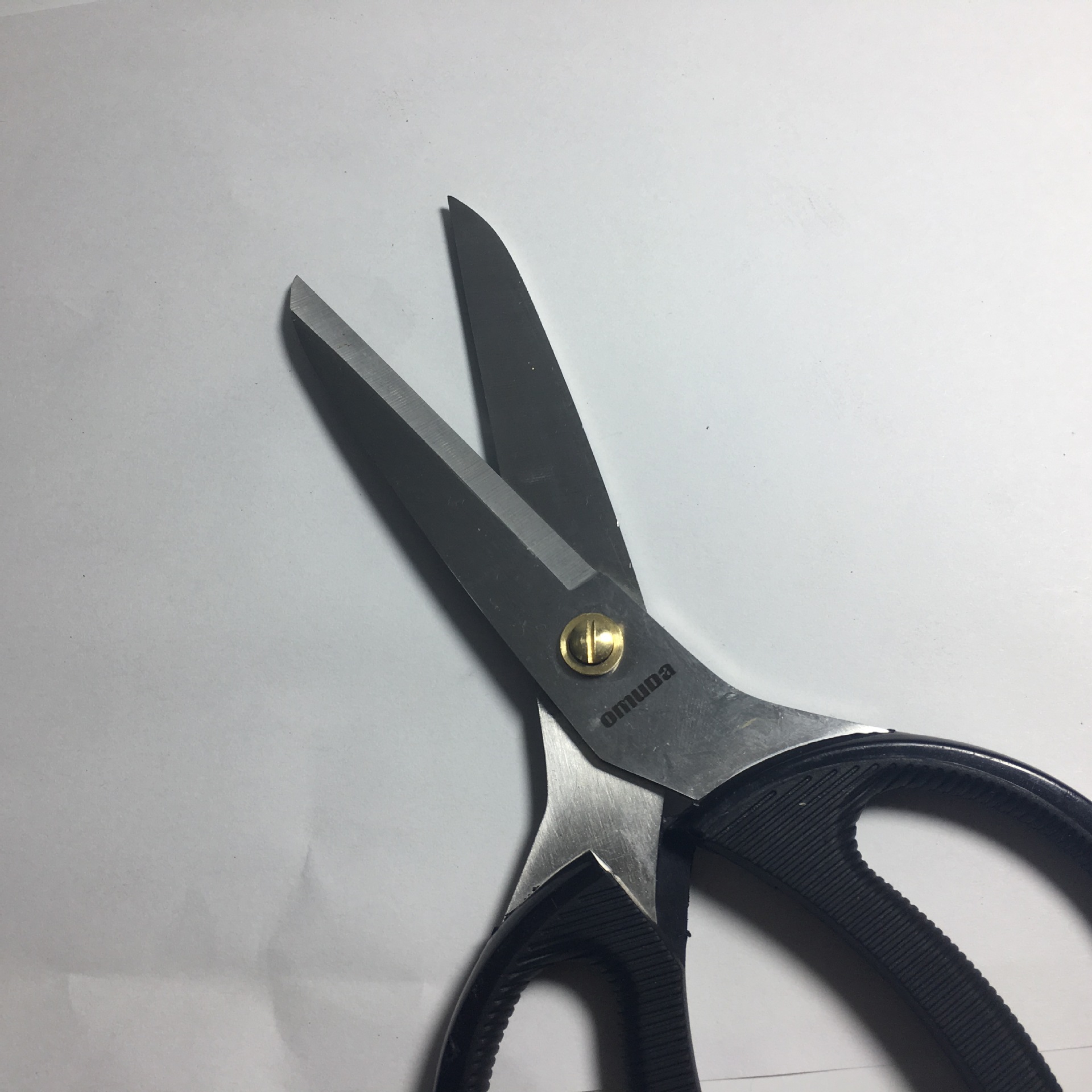 包邮批发欧美达3543剪刀强力剪家用剪刀办公剪刀黑色不锈钢文具剪