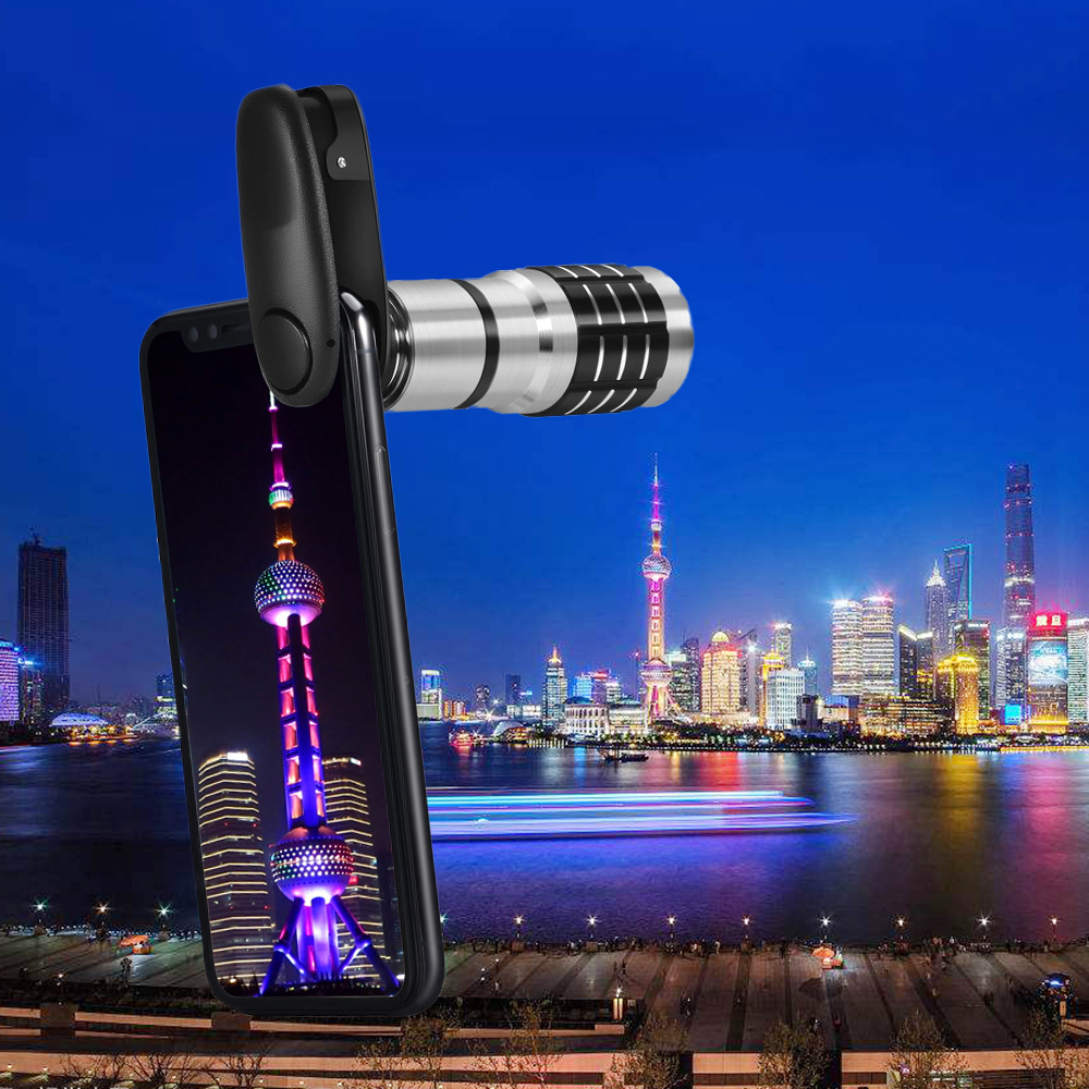 高清手机摄像头外置10倍望远镜适用于旅游观光 观看比赛 演唱会
