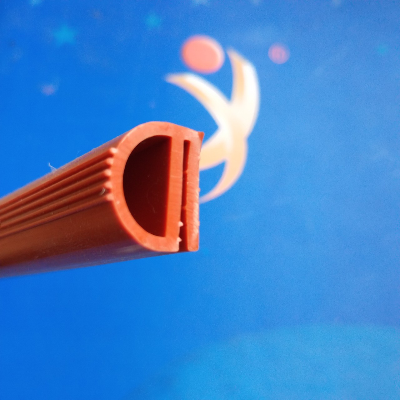 两个o型密封条 门底密封条 冷库烤箱密封条