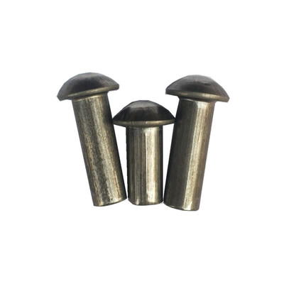 大量批发半圆头铆钉 gb867实心 蘑菇头铁铆钉 规格齐全