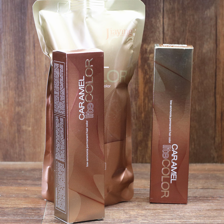 嘉瀛玫瑰棕护理彩色染膏发廊潮染发剂单支色膏美发用品理发店专用