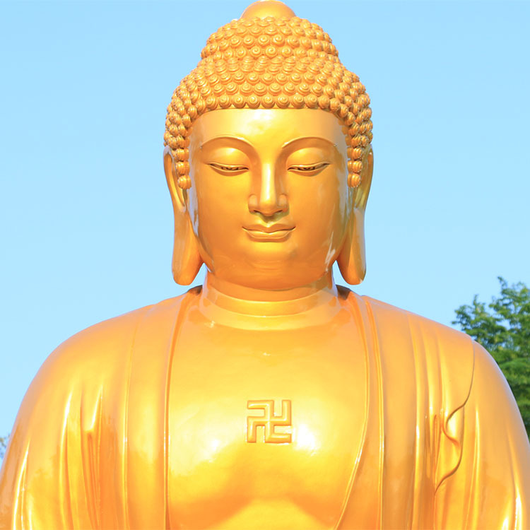 3米大日如来佛祖释迦牟尼佛药师佛三宝佛寺庙室外树脂佛像