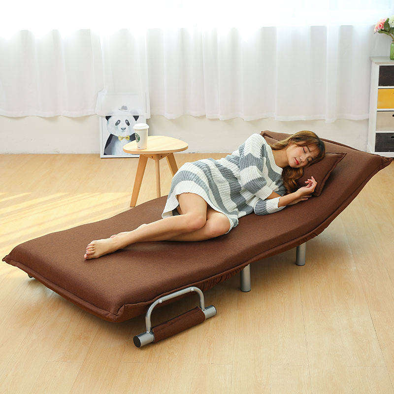 办公室午休床单人懒人沙发折叠日式卧室沙发可躺多功能家用休闲椅