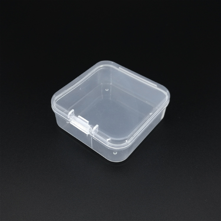 Transparent Plastic Box Fish Hook Jewelry Storage Box