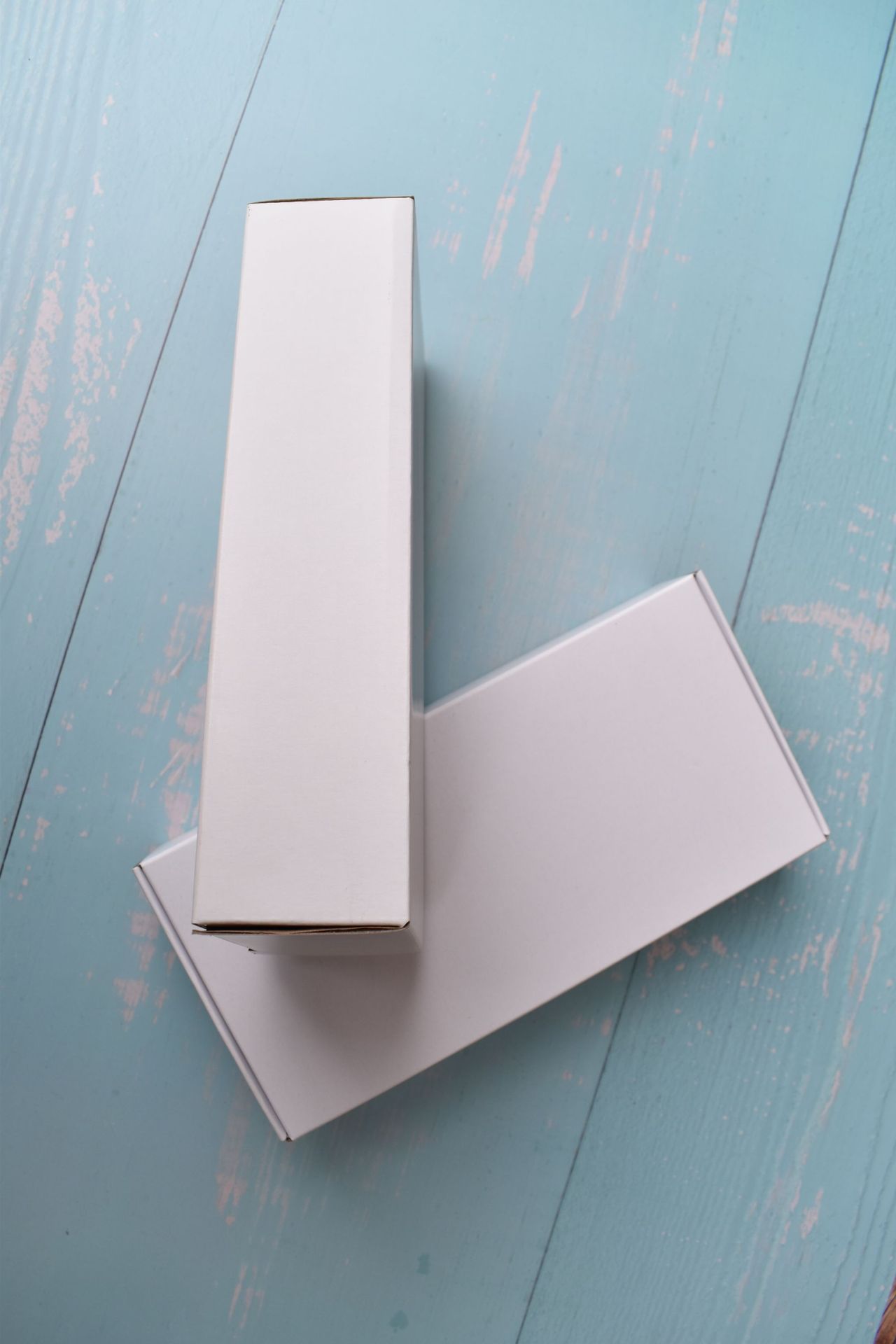 产品包装空白小纸盒 白卡纸快递包装折叠纸盒 三层厚地摊纸盒定做