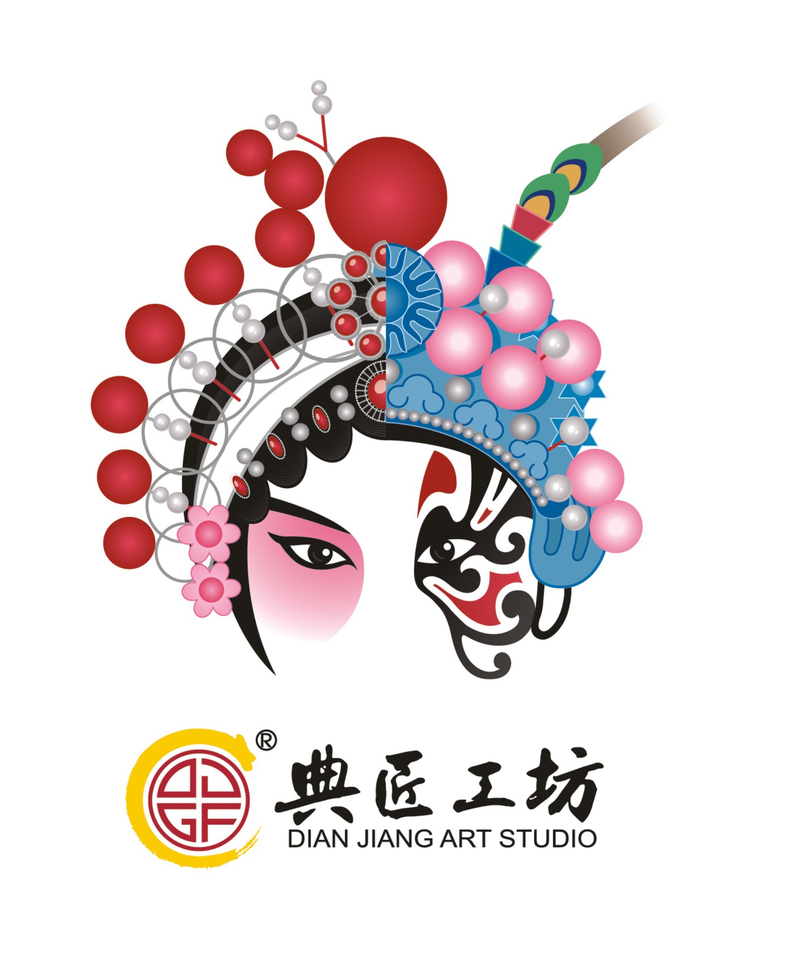 典匠工坊 中国风特色 文创发簪 复古古典 送礼礼品 流苏金属书签