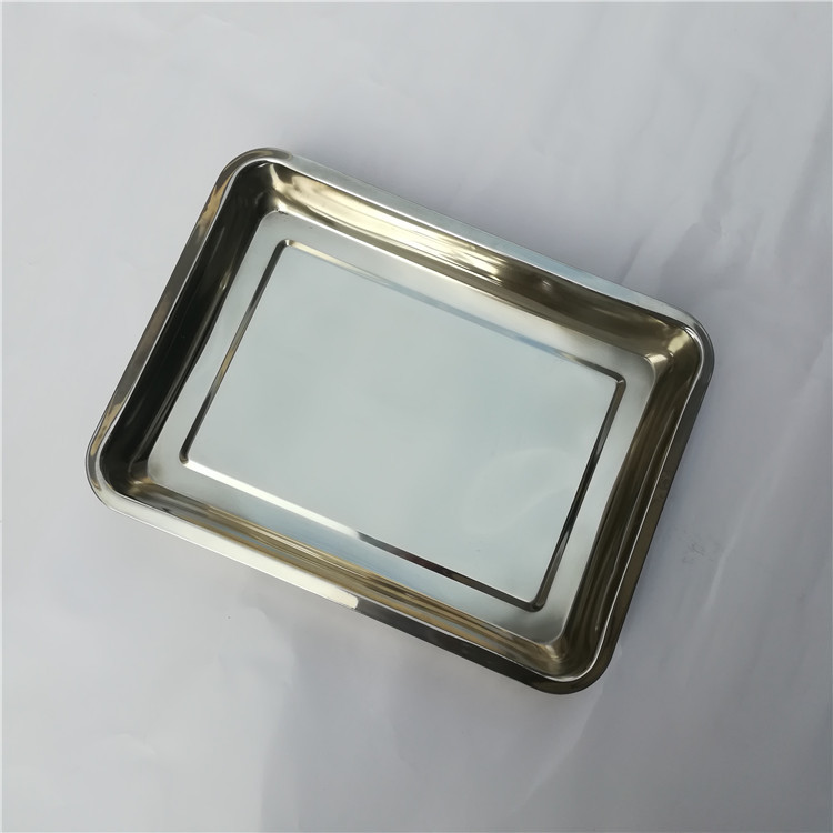 促销机械维修工具盘加厚接油盆零件清洗盘废机油回收盘不锈钢油盆