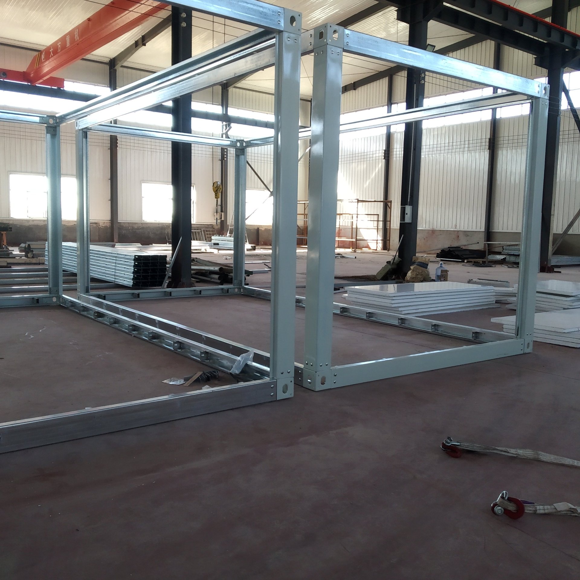 高品质集装箱房屋效果图拼装房框架厂家批发价格