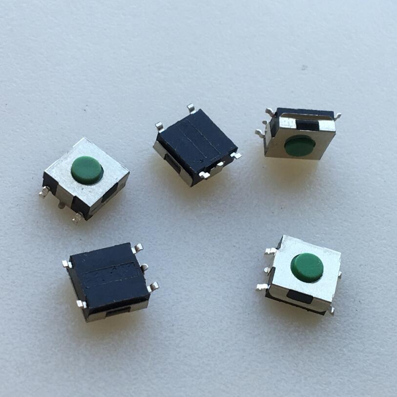 轻触开关按键开关微型开关6631mm贴片5脚开关防水防尘