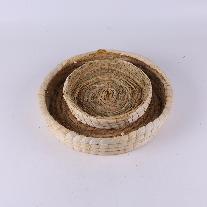 草编兔子窝 猫窝 荷兰猪窝 仓鼠窝 小宠物专用窝 观赏性高
