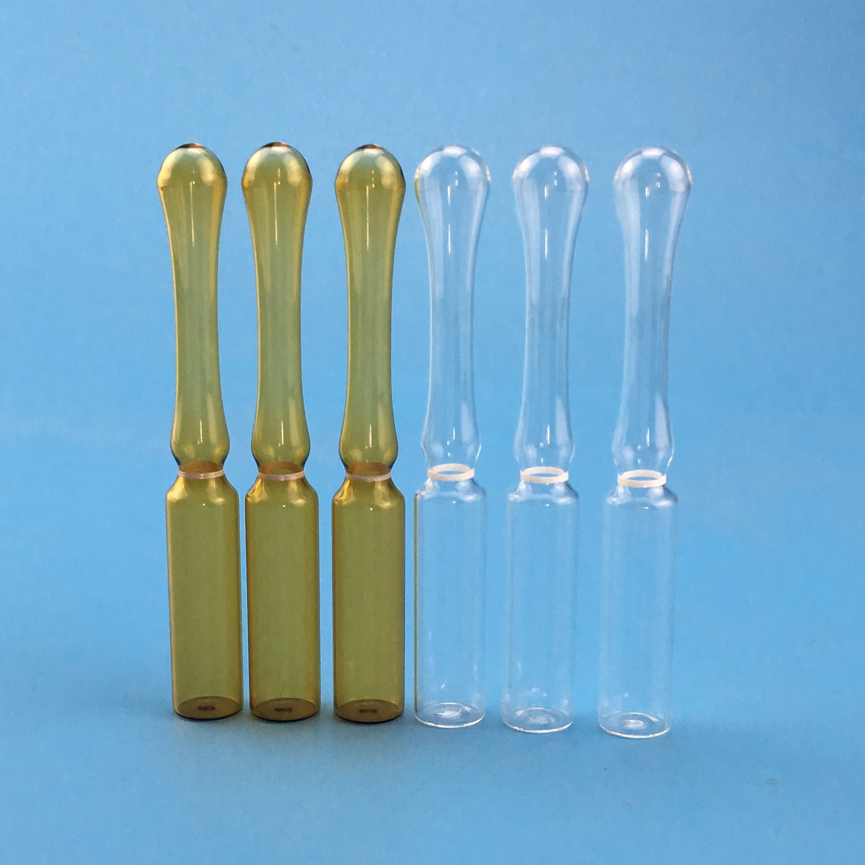 欧标d型安瓿瓶 中性硼硅玻璃安瓶 2ml针剂瓶 针管瓶 玻尿酸原液瓶