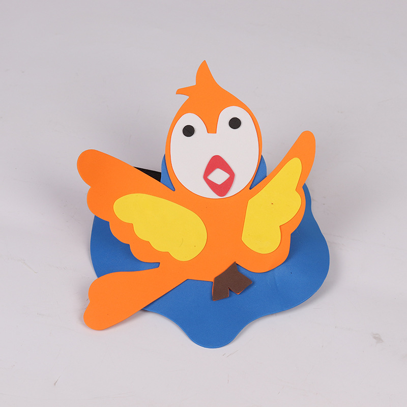 儿童表演道具卡通头饰 小鸟可爱面具 厂家批发定制eva材质