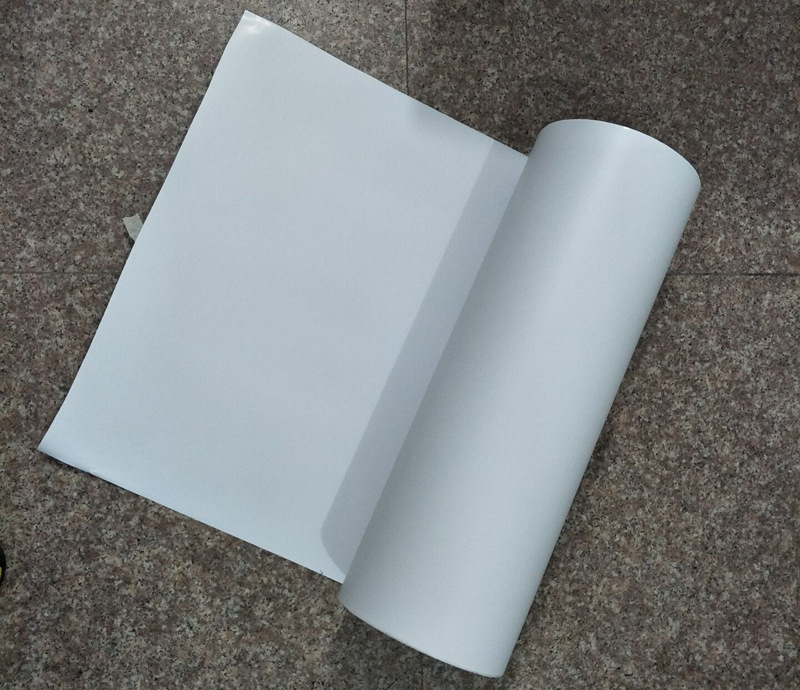 供应特厚pvc12c底纸150g铜版材料喷绘写真卷材规格不同规格可定制