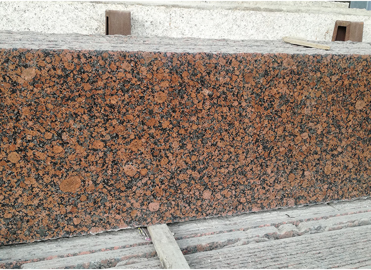 天然花岗岩石材 红钻 外墙干挂石材 楼梯踏步石材
