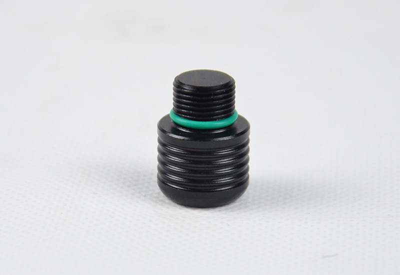 机械棍配件机械棍头fox快拔头甩棍头尖尾盖破窗器7075铝4142合金