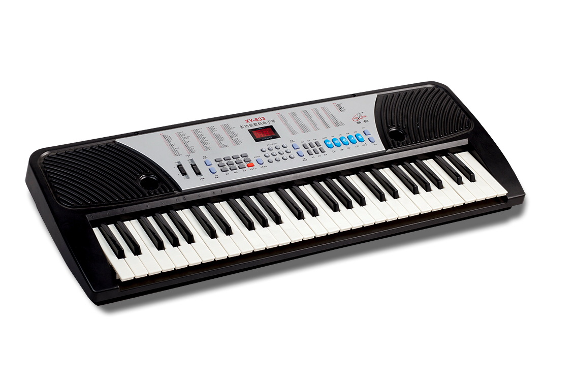 新韵833 电子琴54标准钢琴键成人儿童初学入门专业教学xy833