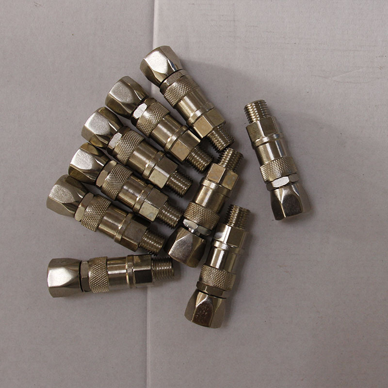 喷枪接头高压无气喷枪旋转头口径14接头224457通配喷涂机配件