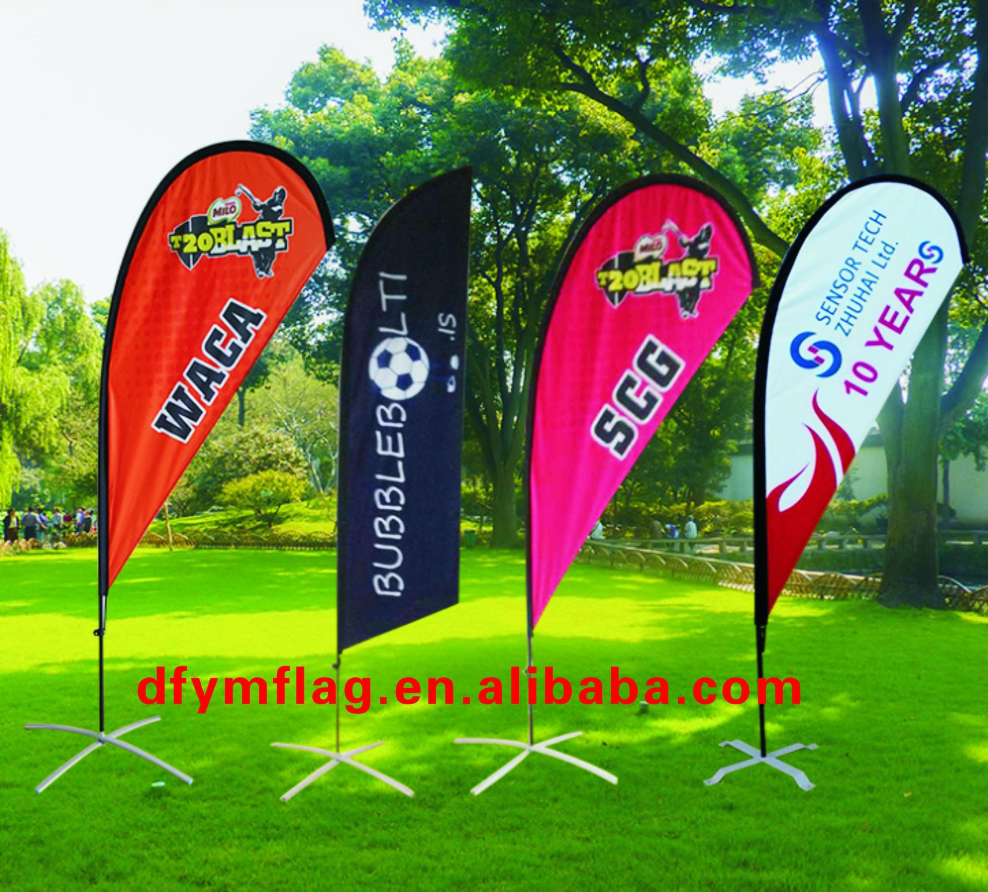 沙滩旗 水滴旗 单双面 刀旗 羽毛旗 工厂供应