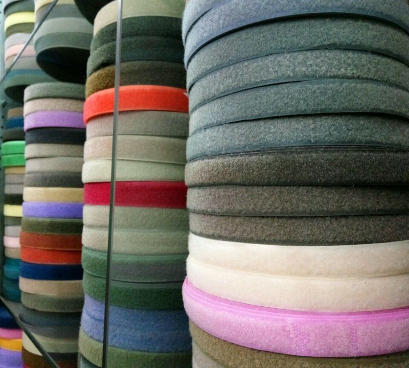 黑色发贴尼龙发卷带碎发贴60mm刘海魔术贴勾面25米自粘刘海贴彩色