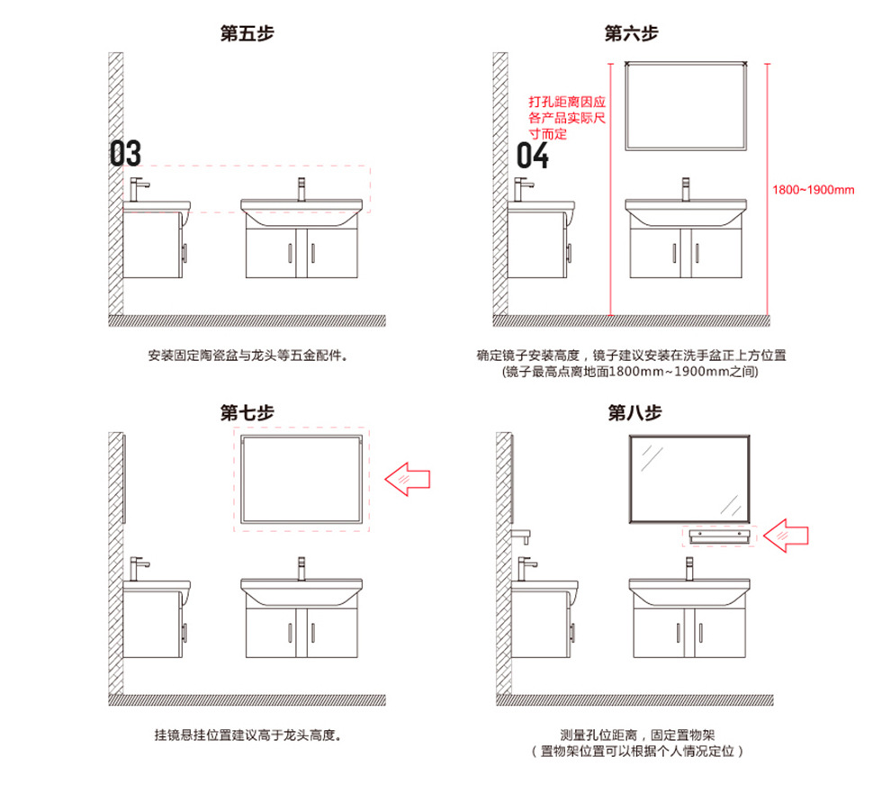 斯贝勒太空铝浴室柜小户型50公分挂墙式吊柜卫生间洗手洗脸盆组合