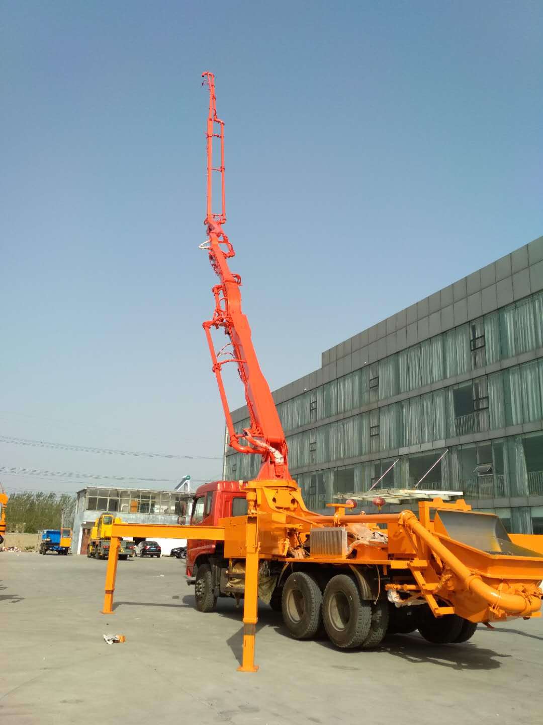 混凝土泵车-驰通重工 32米泵车 重汽混凝土泵车 21