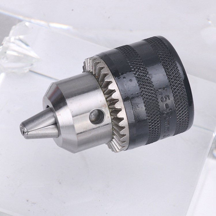 三欧钻夹头电锤手电钻锥孔带螺纹夹头1.5-13 1/2 3/8 b16 自锁