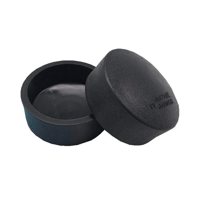 20pe管帽25堵帽32堵头40封口50承插63对接75热熔90pe给水管件110