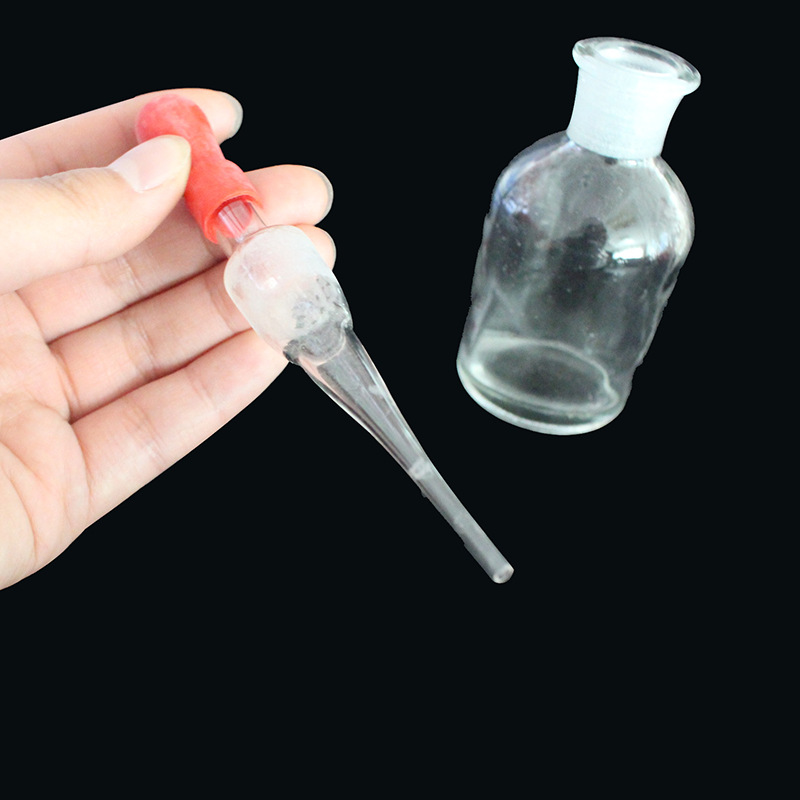 棕色玻璃小滴瓶 白色滴瓶试剂瓶30ml60ml125ml化验室滴管实验