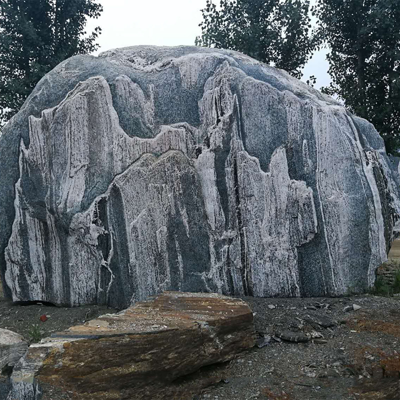 泰山石原石天然石头风景石自然石 大型景观石头假山石园林石批发