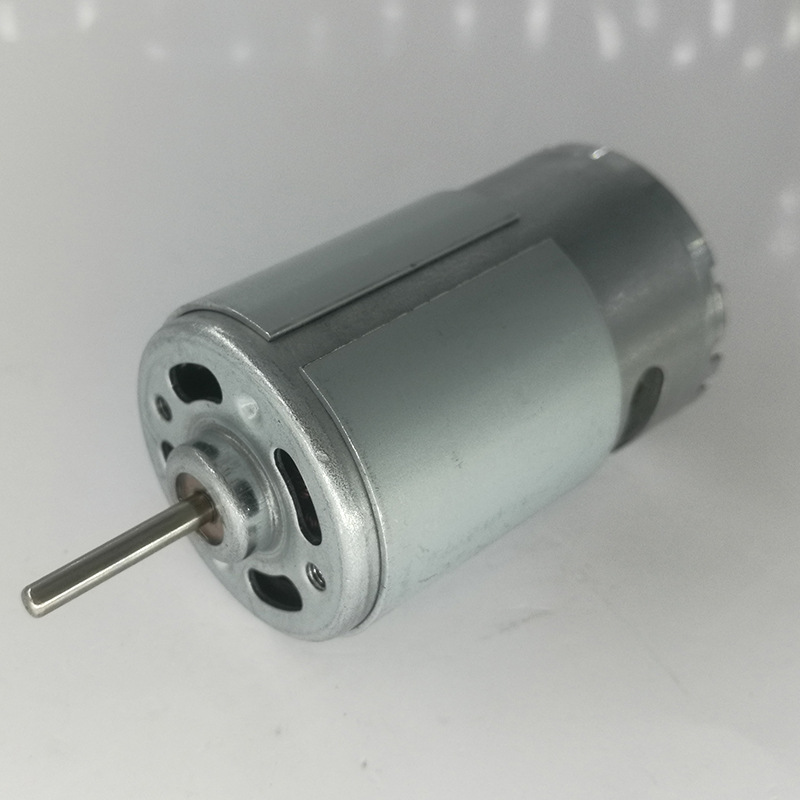 rs-555 37mm微型直流减速马达引擎 12v 24v 直流马达555电机 12v