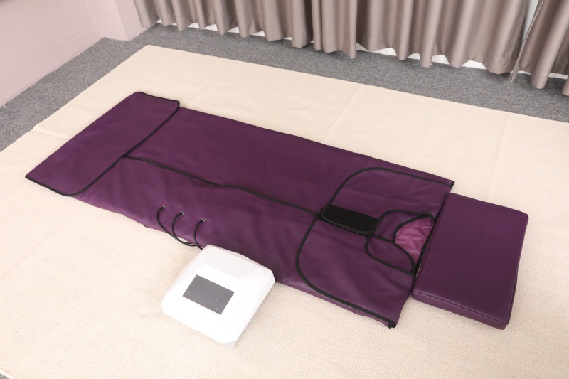 升级款三段式控温砭石汗蒸毯远红外线灯光子能量排酸毯满月发汗袋