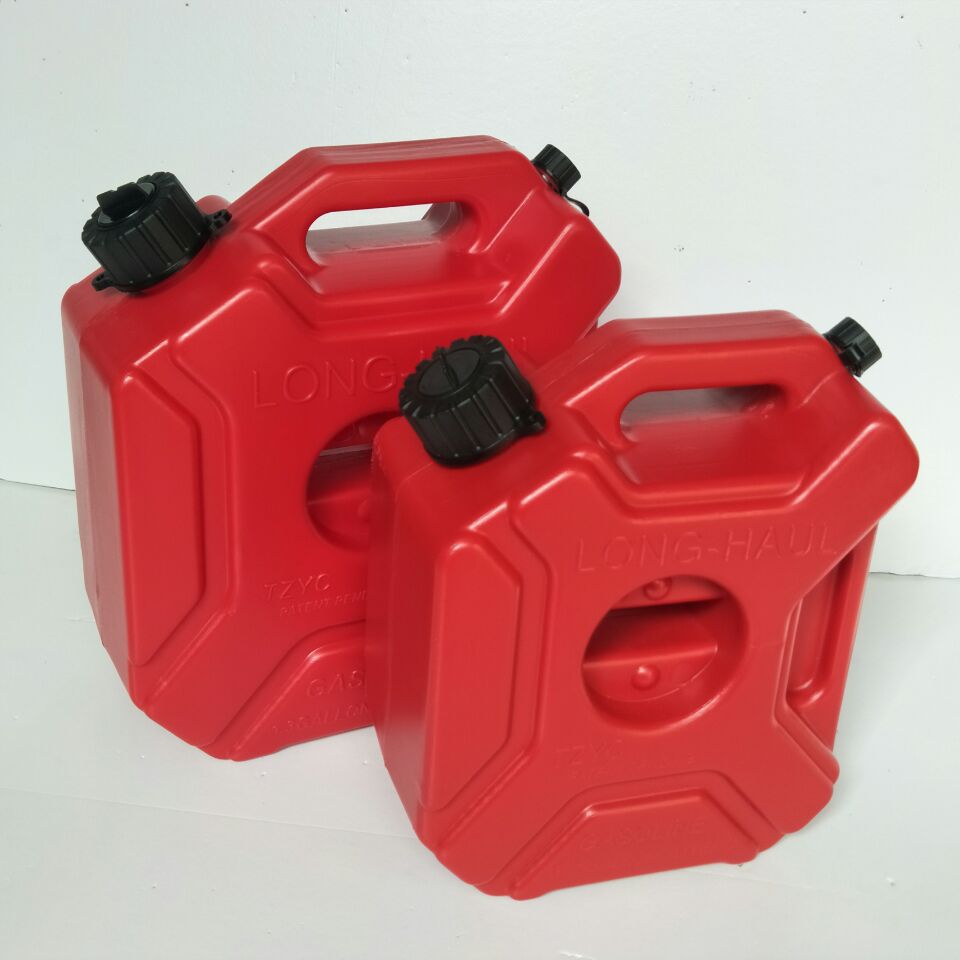 【5l沙板油桶】汽车摩托车备用塑料汽油桶备用油箱油壶柴油桶批发