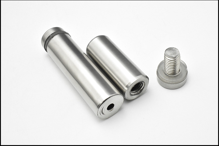 304不锈钢亚克力支撑广告钉螺丝广告牌装饰钉镜子镜钉玻璃钉