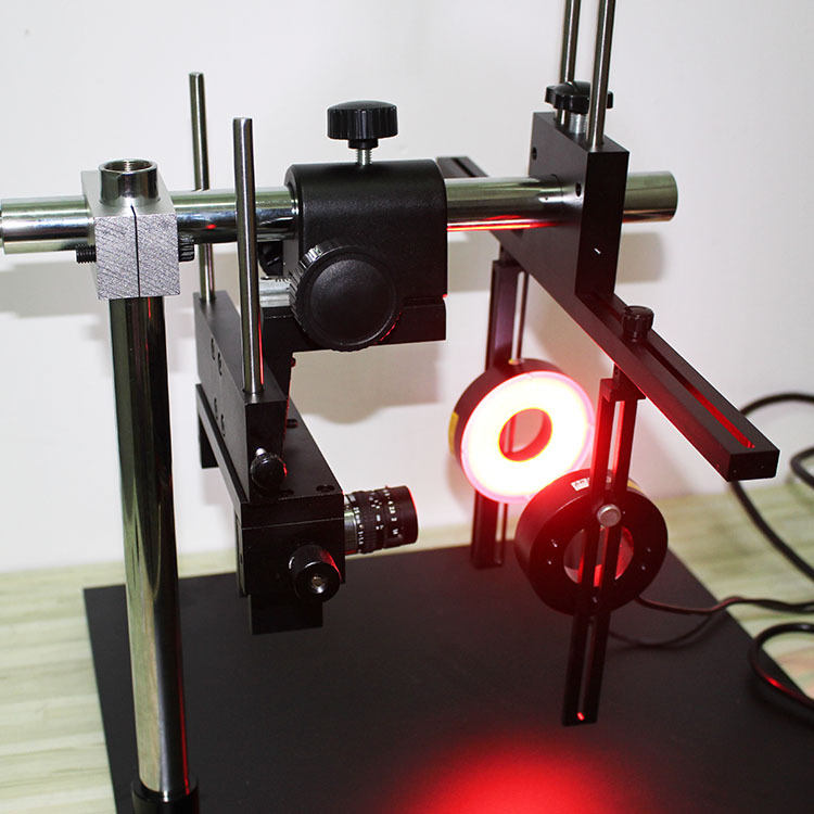 卧式机器视觉实验支架工业相机支架ccd测试支架 光源架大底座