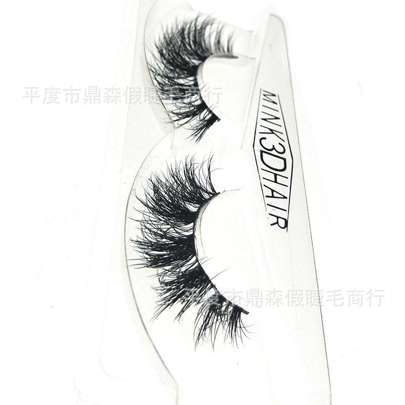 Dingsen False Eyelashes Factory Wholesale 3D Mink Eyelashes Quality Popular Models Can Be Customized Logo Eyelash