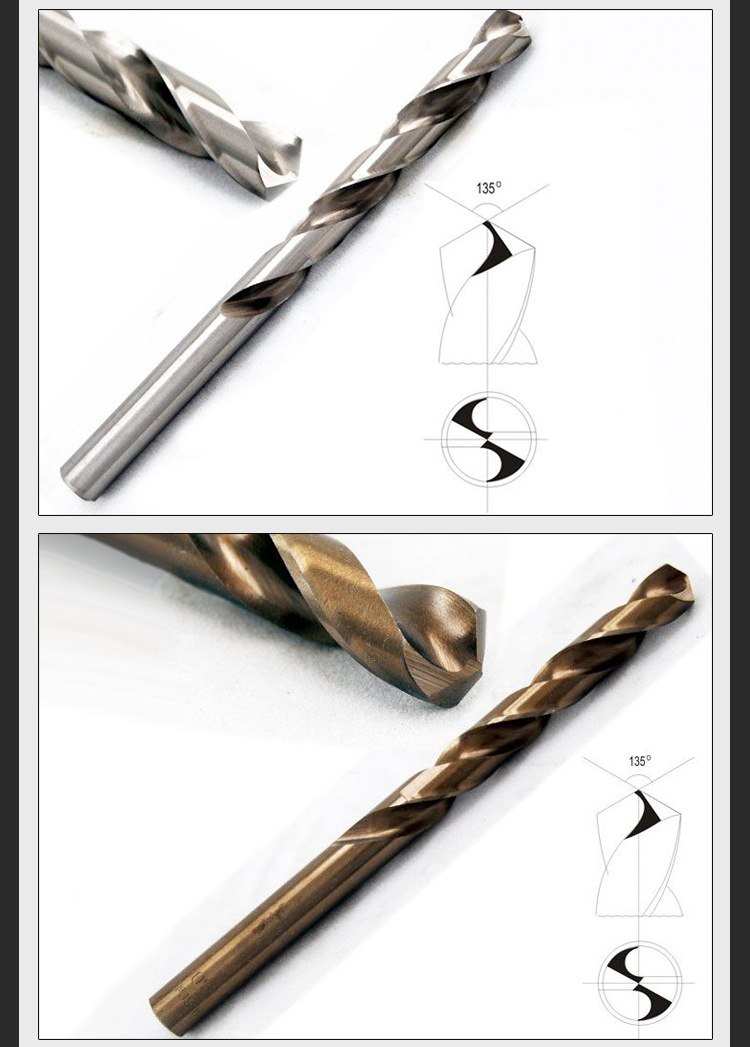 批发全磨制麻花钻 hss高速钢直柄麻花钻头 不锈钢专用麻花钻头