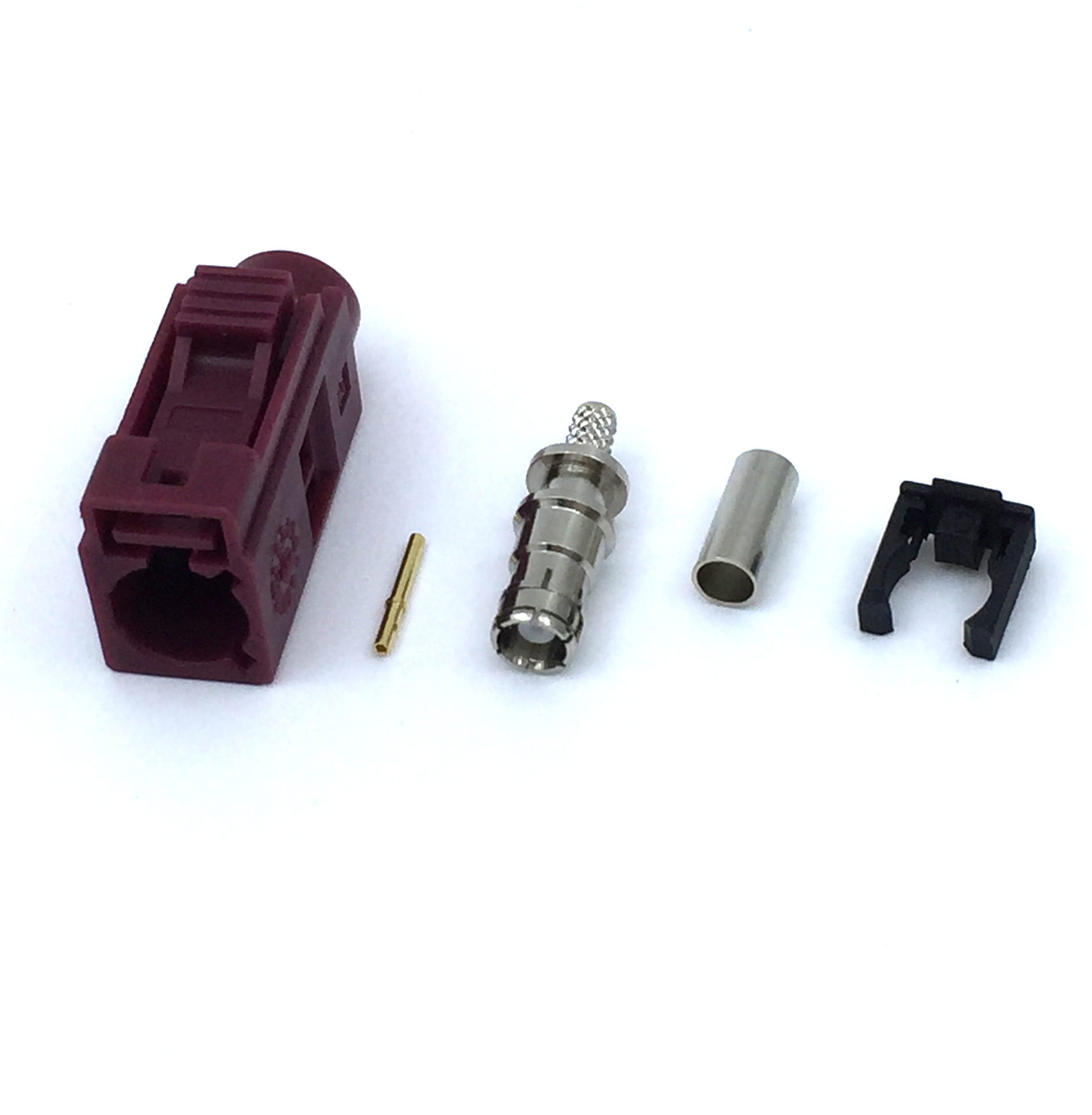 fakra连接器车船专用连接器smb母头a b c d e f g h i k z 型接头